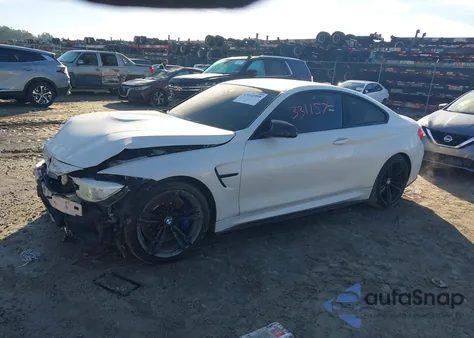 2015 BMW M4 z USA, uszkodzony, nr VIN WBS3R9C53FK331157